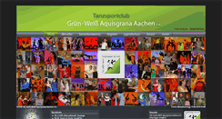 Desktop Screenshot of gruen-weiss-aachen.de