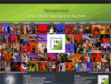 Tablet Screenshot of gruen-weiss-aachen.de